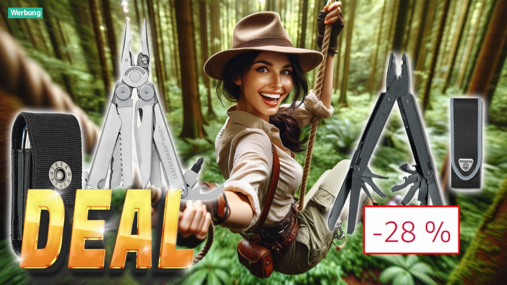 Kein Preisfehler! Leatherman und Victorinox Multitools mit bis zu 28 % und 65 Euro Rabatt im Angebot