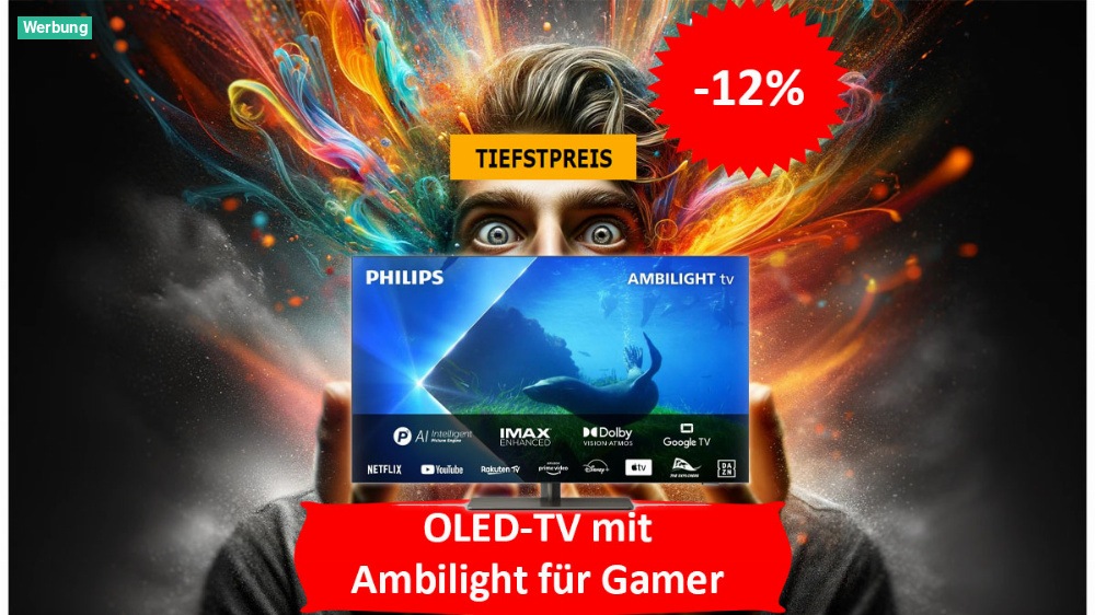 Amazon wirft OLED-TV von Philips zum Tiefstpreis raus! (Update)