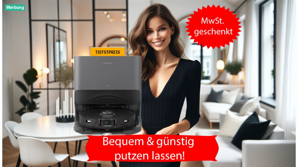 Media Markt schenkt die MwSt. und fegt die Preise klein - Luxus-Saugroboter so günstig wie noch nie 