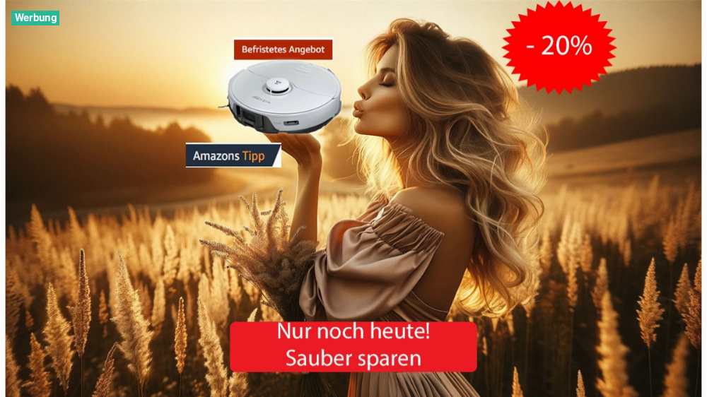 Sauber gespart: Nur noch heute Roborock-Saugroboter mit mehr als 250 Euro Rabatt bei Amazon