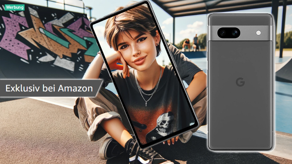Exklusiv bei Amazon und über 100 Euro günstiger: Google Pixel 7a inklusive Ladegerät knallhart reduziert
