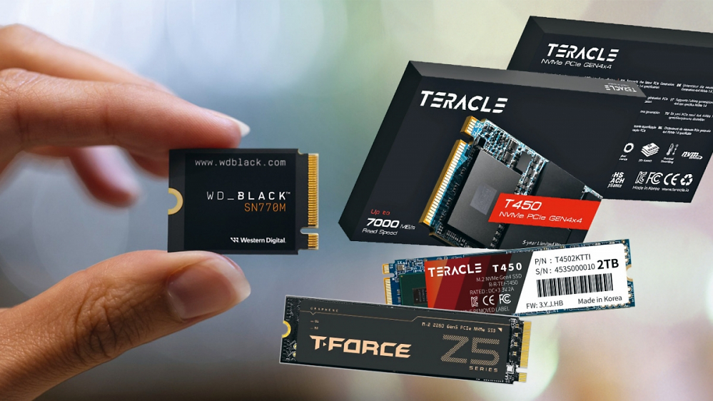 Fünfzehn SSDs für 2024 im Vergleich: PCI Express 4 gegen 5