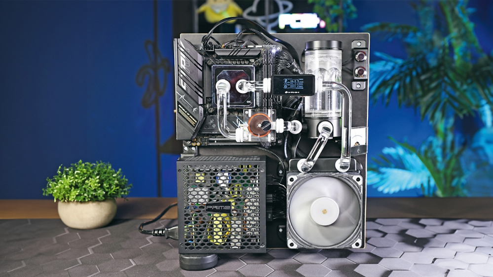  Bastelprojekt: Schritt für Schritt zum Wakü-Wand-PC im Mini-ITX-Format