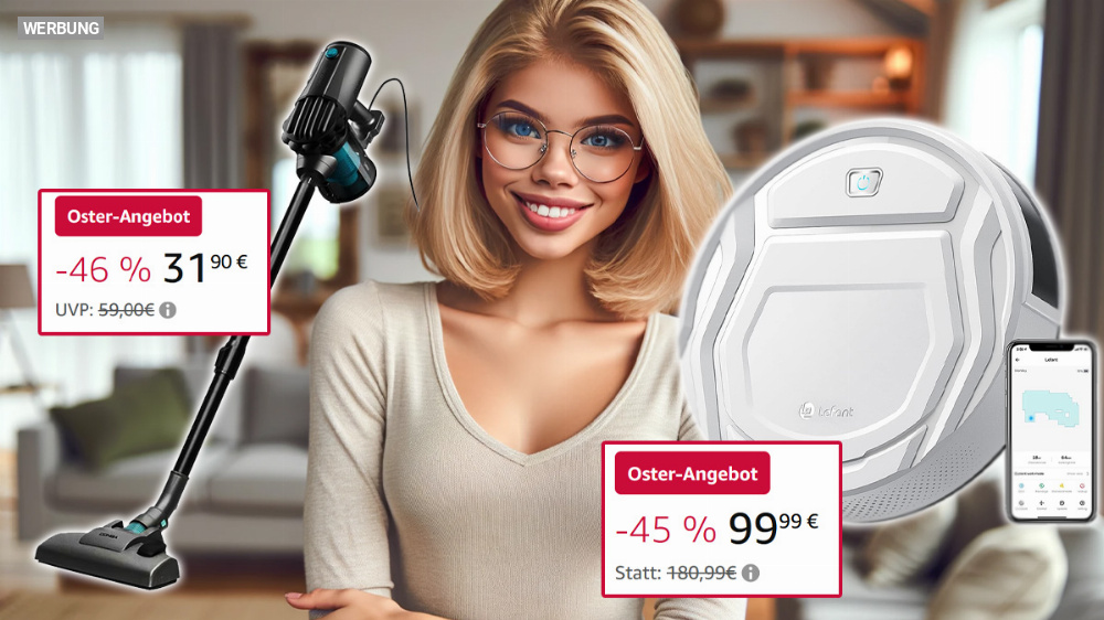 Ist das ein Preisfehler? Dieser Staubsauger kostet nicht einmal 32 Euro, Saugroboter für 99,99 Euro!