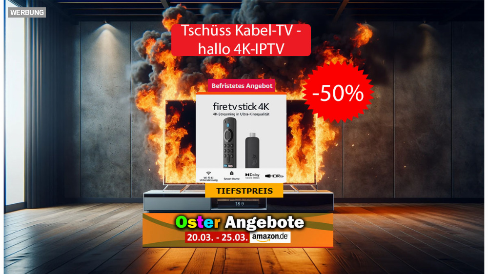 Preisfehler? 4K, Wi-Fi 6 und mehr: Amazon wirft Fire TV Stick 50 Prozent billiger raus (Update)