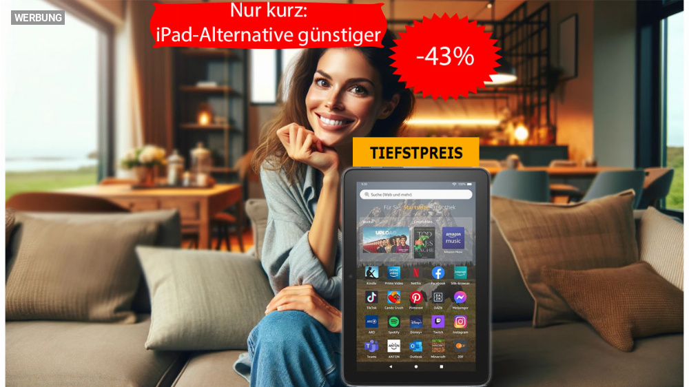 Über 5 Jahre Software-Updates unter 100 Euro: Amazon wirft Fire-Tablet günstig wie nie raus (Update)