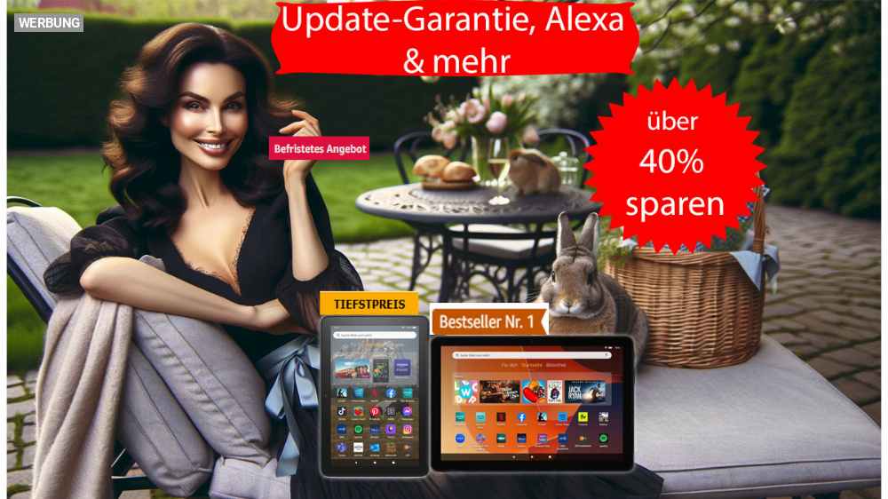 Preisfehler beim Oster-Angebot? Amazon wirft Fire HD-Tablet zum Tiefstpreis raus 
