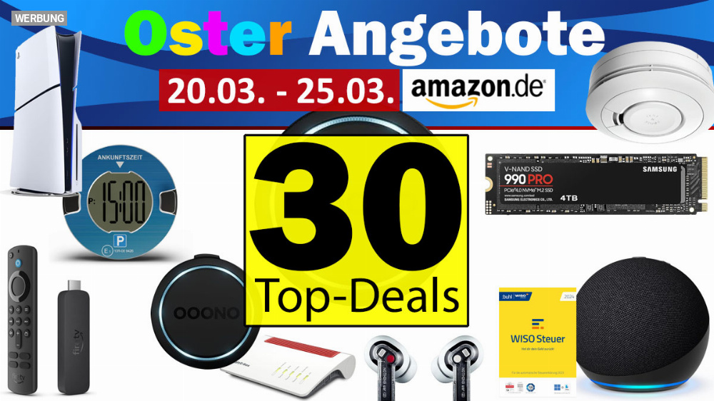Amazon Oster Angebote: Tabelle mit den 30 WIRKLICH besten Deals - Update