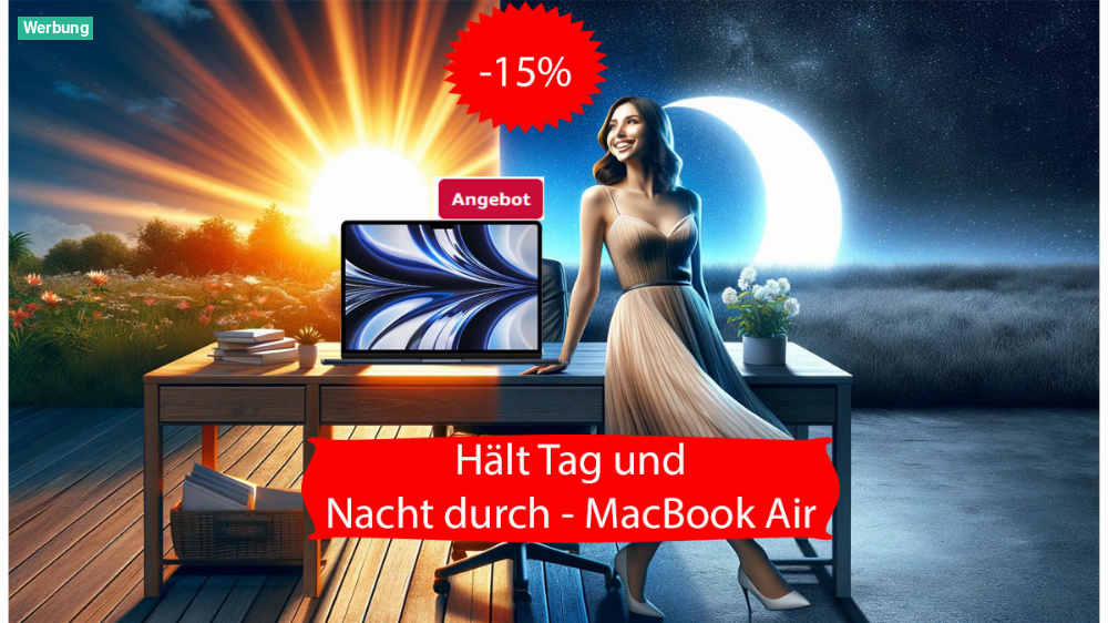 Amazon kappt die Preise: Apple MacBook Air M2 zum Bestpreis und 300 € Rabatt auf MacBook Pro