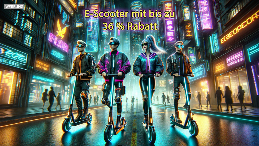 E-Scooter kaufen und das Auto stehen lassen: Verschiedene Elektroroller bei Amazon im Angebot
