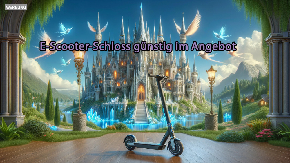 Blitzangebot bei Amazon: Schloss für E-Scooter und Fahrräder um 29 % reduziert - schon über die Hälfte vergriffen