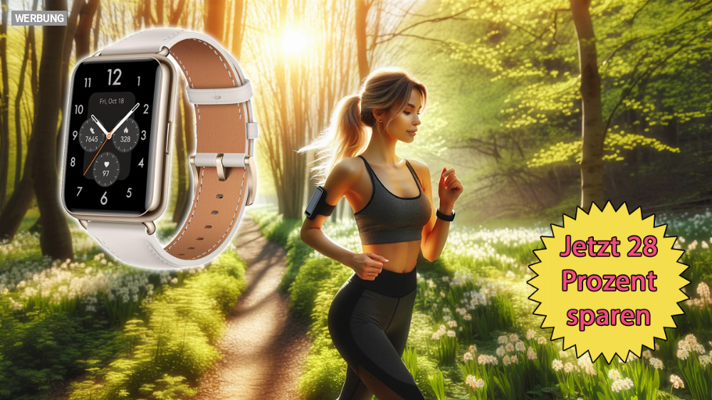 Sportlicher Frühlings-Deal bei Amazon: Die Huawei Watch Fit 2 kann man bei Amazon mit 28 % Rabatt einpacken