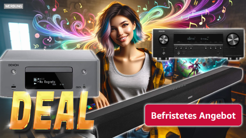 Amazon schmeißt Denon raus: Oster-Angebote für Anlagen, Soundbars und Kopfhörer - jetzt zuschlagen!
