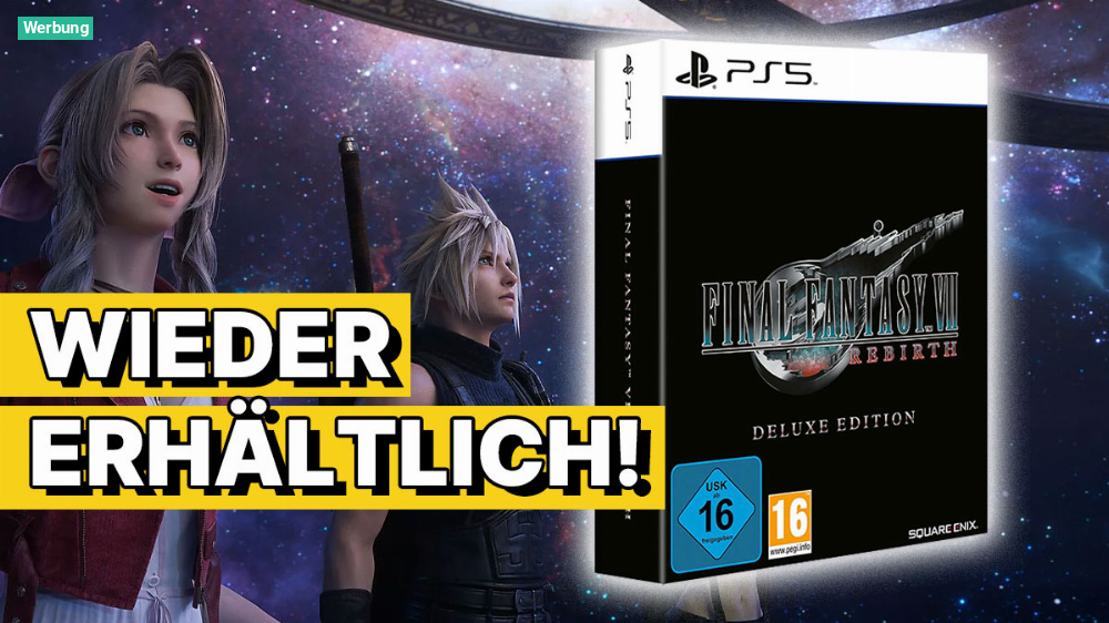 Endlich wieder verfügbar, aber wie lange? Final Fantasy 7 Rebirth Deluxe Edition für PS5