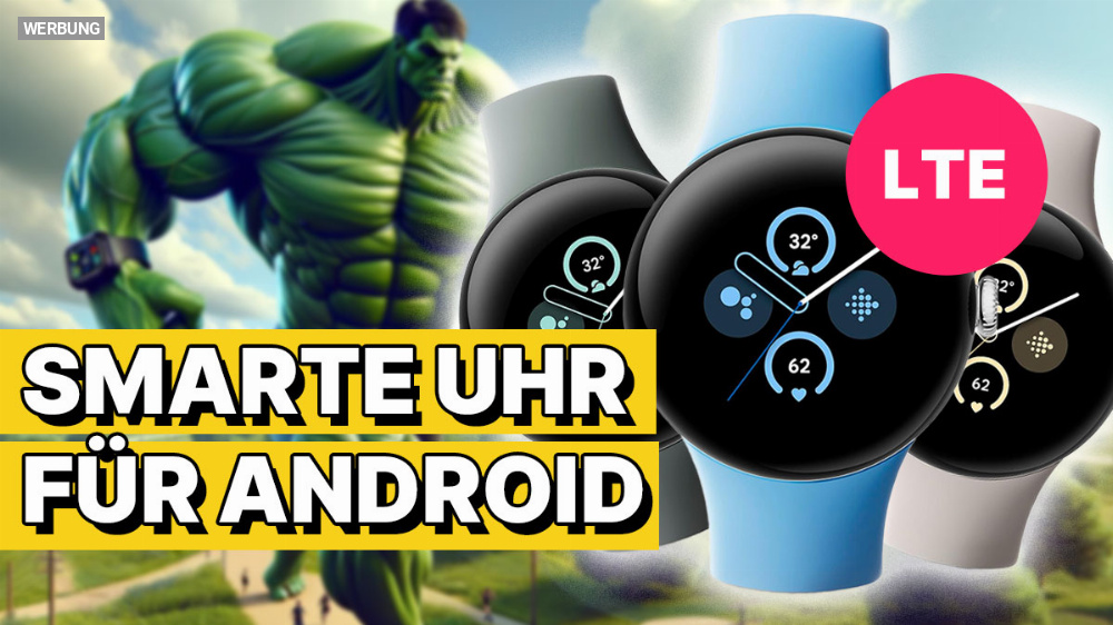 Weder Fitbit noch Apple, aber 80 € reduziert: Die Smartwatch Google Pixel 2 gibt's im Amazon-Angebot