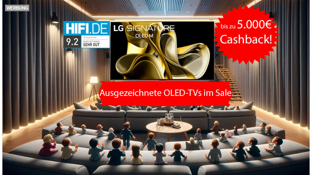 Preisfehler? 5.000 Euro Cashback bei OLED-TV von LG (Update)