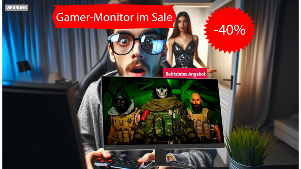 WQHD, 165 Hz und HDR: Gaming-Monitor nur kurz 40 Prozent billiger 