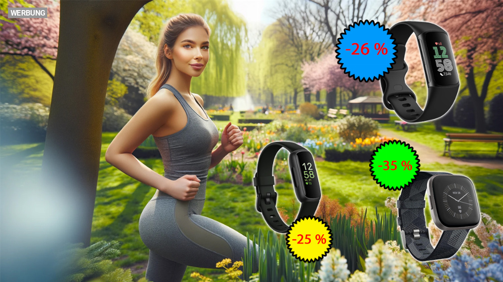Fitbit günstig kaufen: Fitnesstracker und Smartwatches bei den Amazon Osterangeboten stark reduziert