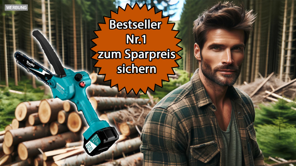 Minikettensäge zum Mini-Preis: Amazons Bestseller Nummer eins ist jetzt 26 % günstiger erhältlich