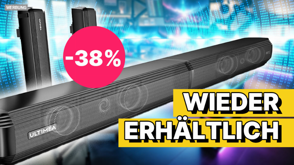 Besonders praktische Bestseller-Soundbar wieder erhältlich und das unter 80 €