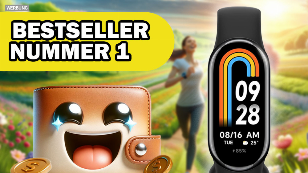 Sportlicher Preis Amazon! Beliebtester Bestseller-Fitnesstracker Xiaomi Mi Smart Band 8 schlägt Fitbit deutlich im Preis mit nur 37,25€