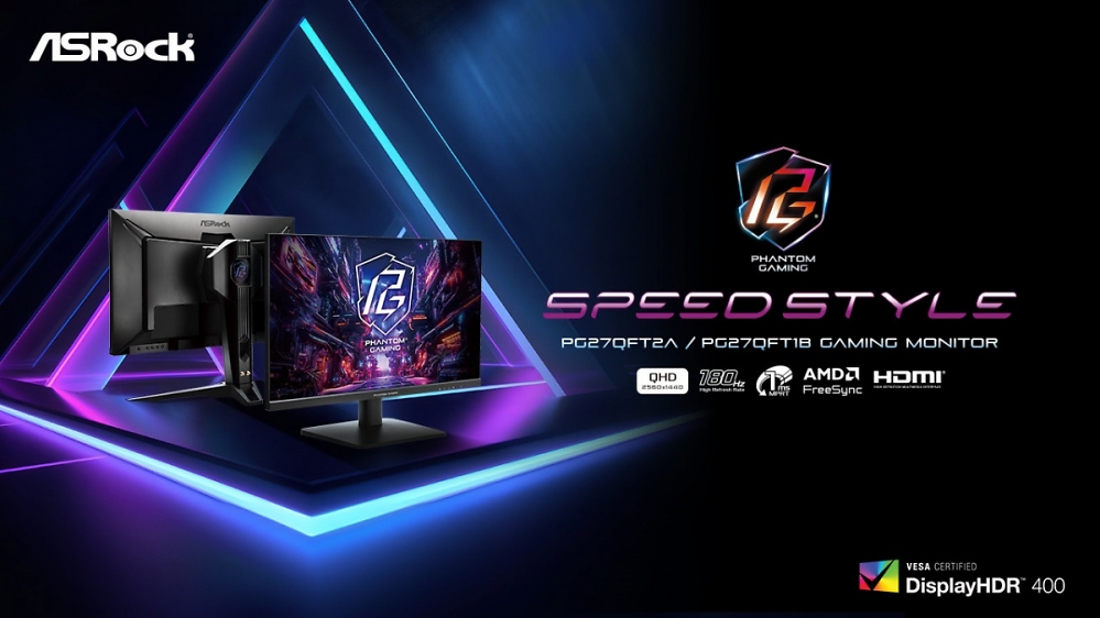 Asrock: Zwei neue Gaming-Monitore schließen die 180-Hz-Lücke