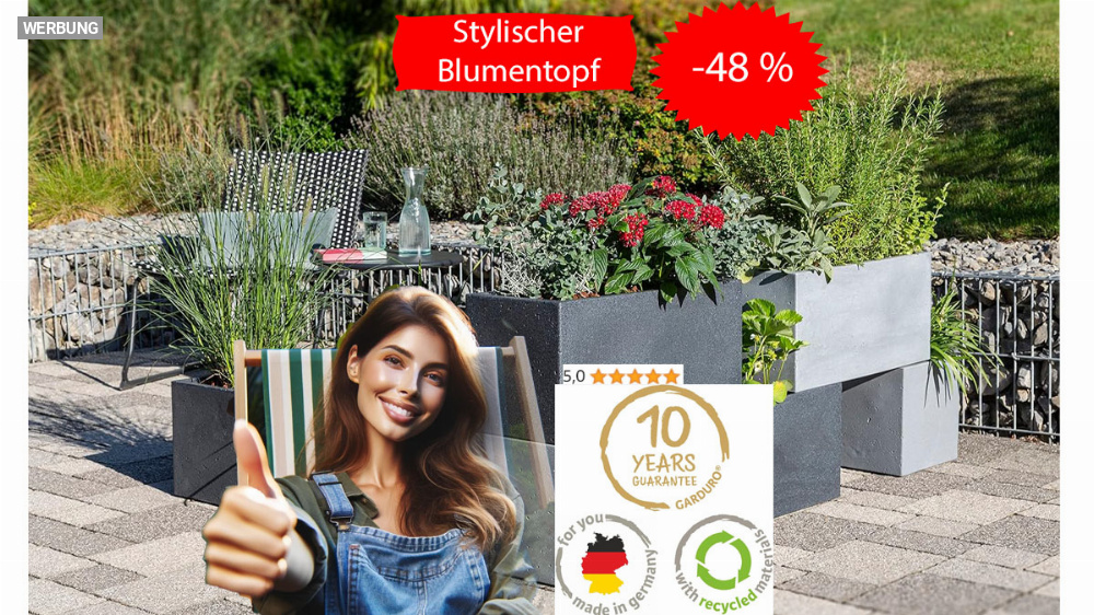 Grüner Daumen aufgepasst: Amazon haut Blumentopf von Scheurich raus!