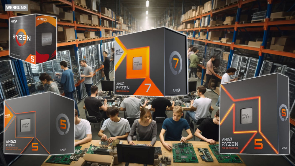 Nanu: Ausgerechnet Amazon verkauft den Ryzen 7 7800X3D zum besten Vergleichspreis - den 8600G ebenso und den 7600X kaum drüber