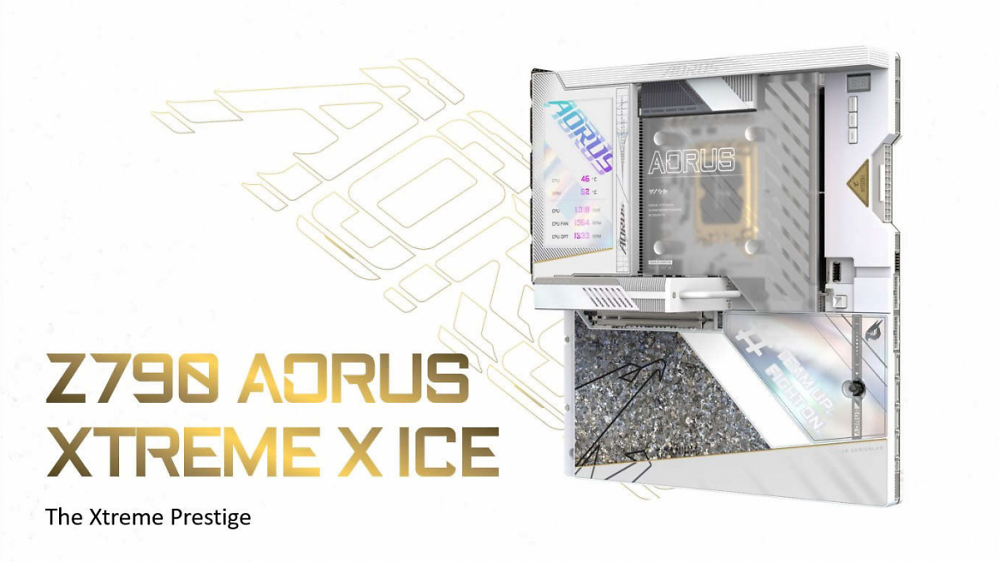 Mit goldenem Sockel: Gigabyte kündigt Z790 Xtreme X ICE an