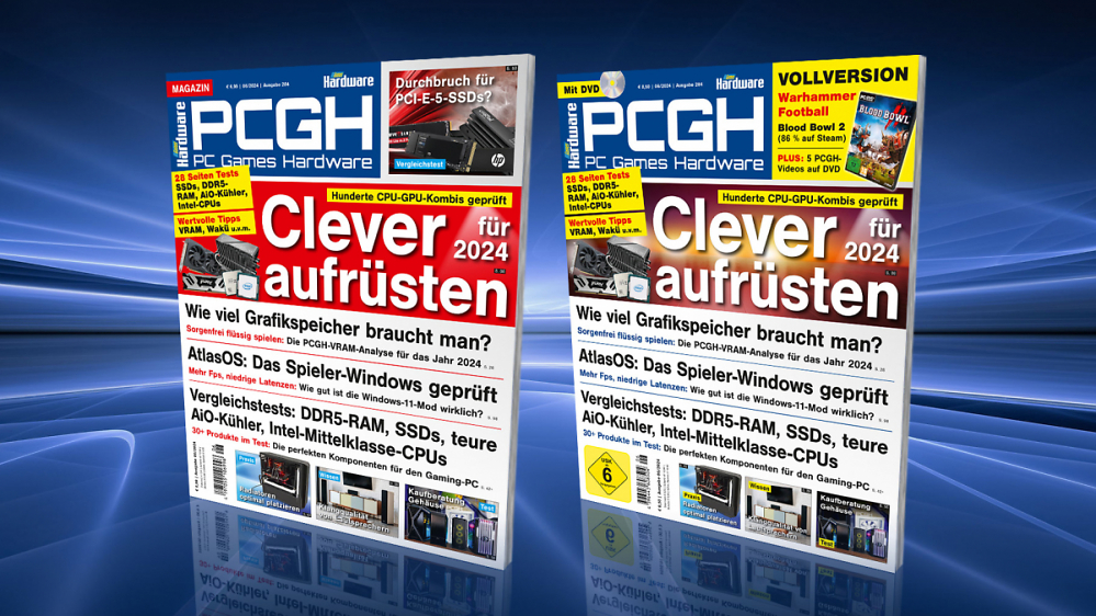 Welche CPU passt zu welcher GPU? Das und mehr im PCGH-Magazin 06/2024 - jetzt im Handel