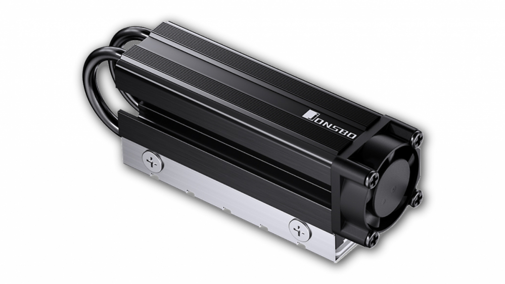 Jonsbo M.27: Schlanker Kühlkörper für PCIe-5-SSDs vorgestellt