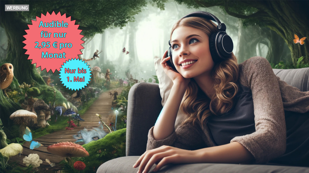 Fast geschenkt: Audible jetzt für nur 2,95 € im Monat abgreifen