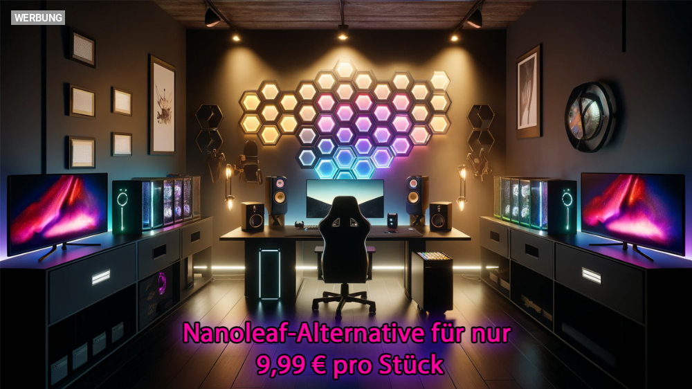 (Update) Nanoleaf-Alternative zum Sparpreis: Amazon haut Govee-Glide -LED-Panels mit 41 % Rabatt raus