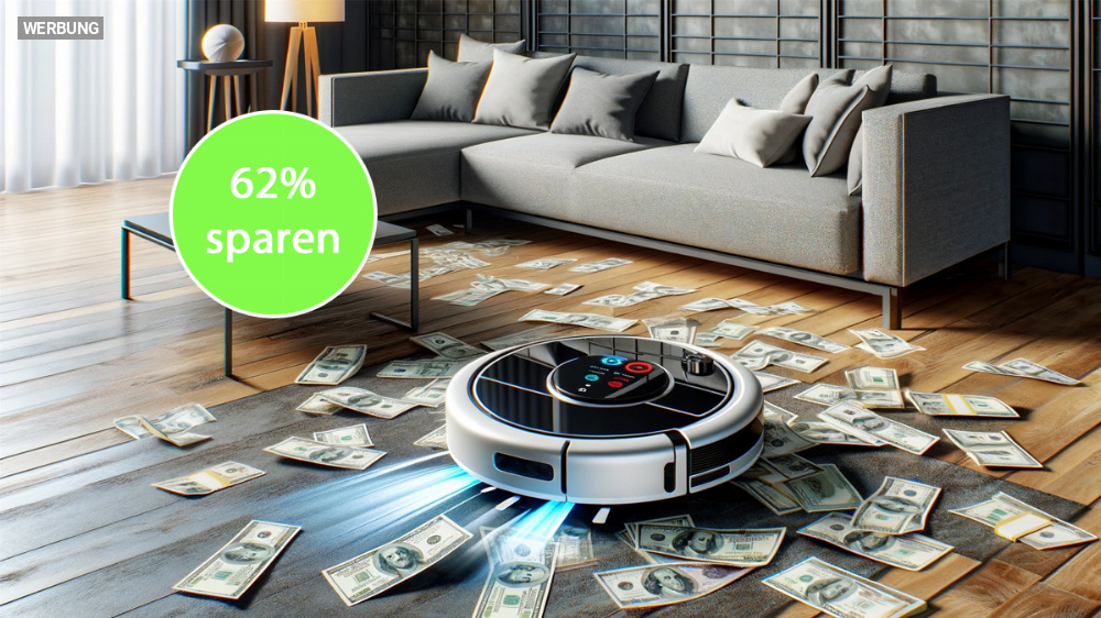 Smarter Haushaltshelfer zum Sparpreis: Saugroboter dank 62 % Rabatt bei Amazon für nur 99,99 € einpacken