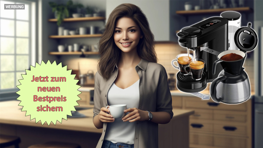 Günstig wie noch nie: 2-in-1-Kaffeemaschine von Philips bei Amazon dank 39 % Rabatt zum neuen Bestpreis verfügbar