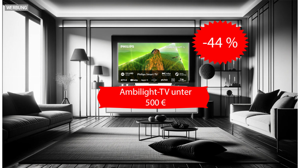 Amazon wirft Ambilight-TV mit Dolby Vision 44 Prozent billiger raus (Update)