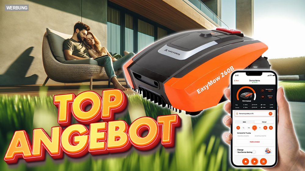Preiskracher! Mähroboter zum halben Preis, bereits ab 251 Euro - eine günstige Alternative zu Worx Landroid, Gardena Sileno und Ecovacs?