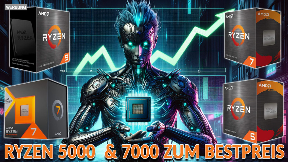 Nach Preisduell: Die 7 meistgekauften CPUs bei Amazon sind von AMD, Ryzen 7 7800X3D rutscht auf Tiefstpreis