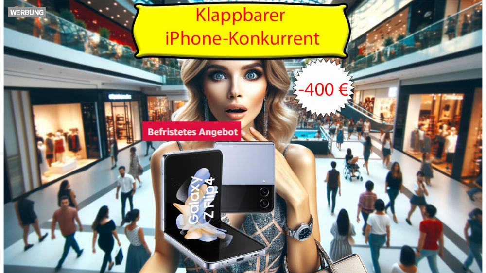 Tiefstpreis-Alarm? Amazon haut faltbares Samsung Galaxy Z Flip 4 für unter 700 Euro raus 