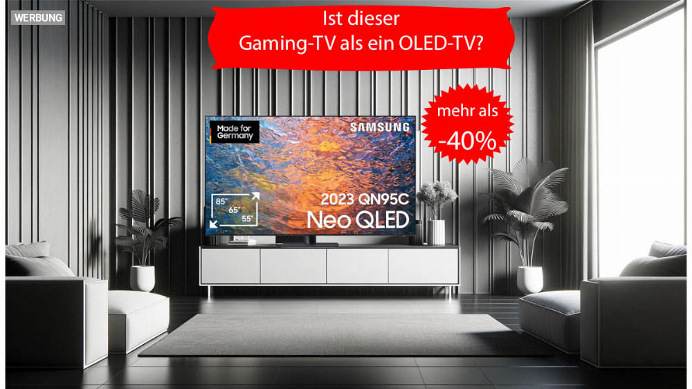 Besser als OLED? Bei Amazon lassen sich mehr als 600 Euro auf Mini-LED-TV von Samsung sparen (Update)