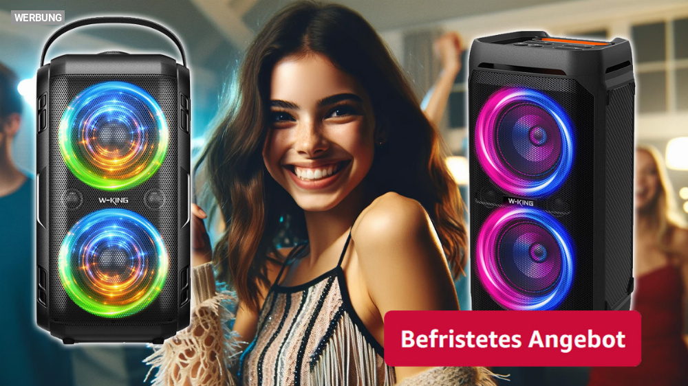 Konkurrenz für JBL Partybox: Sony Bluetooth Partylautsprecher mit Beleuchtung stark im Preis gesenkt - Mega Bass! (Update)