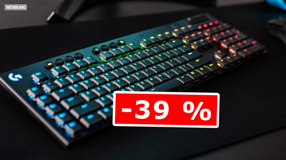 Über 100 Euro sparen bei Gaming-Tastatur: Logitech G915 Lightspeed bei Amazon stark reduziert
