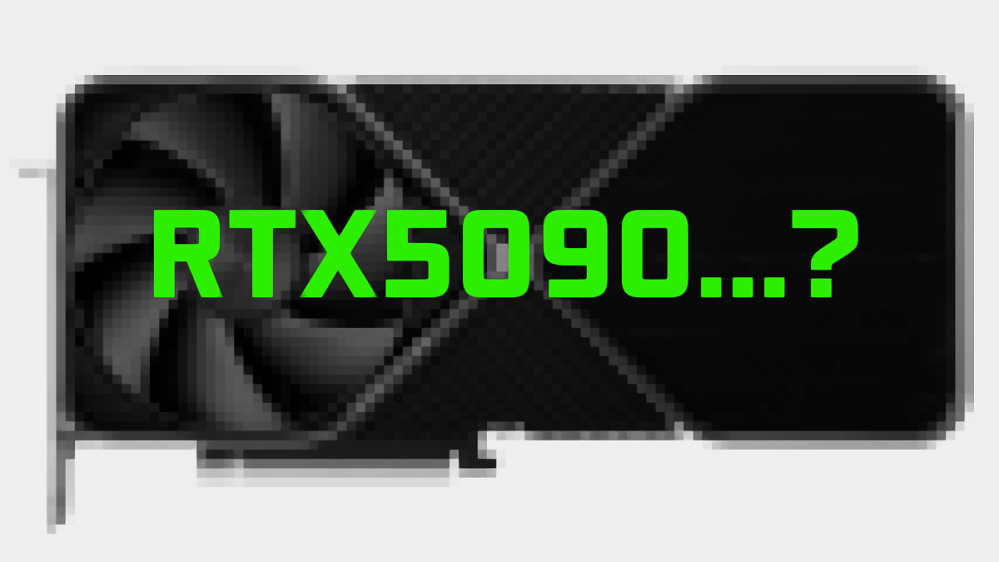 Geforce RTX 5090: Sieht so Nvidias neues Spitzenmodell aus?