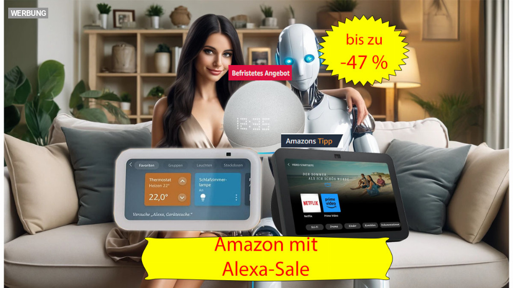 Amazon wirft Alexa raus! Echo Dot raus 47 Prozent billiger (Update)