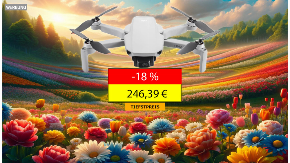 Amazon hebt ab mit Einsteiger-Drone DJI Mini 2SE unter 250 Euro (Update)