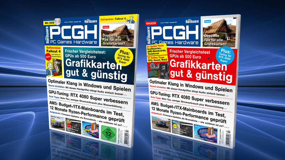 12 Monate Ryzen-Performance geprüft + Fallout 4: Das und mehr im PCGH-Heft 07/2024