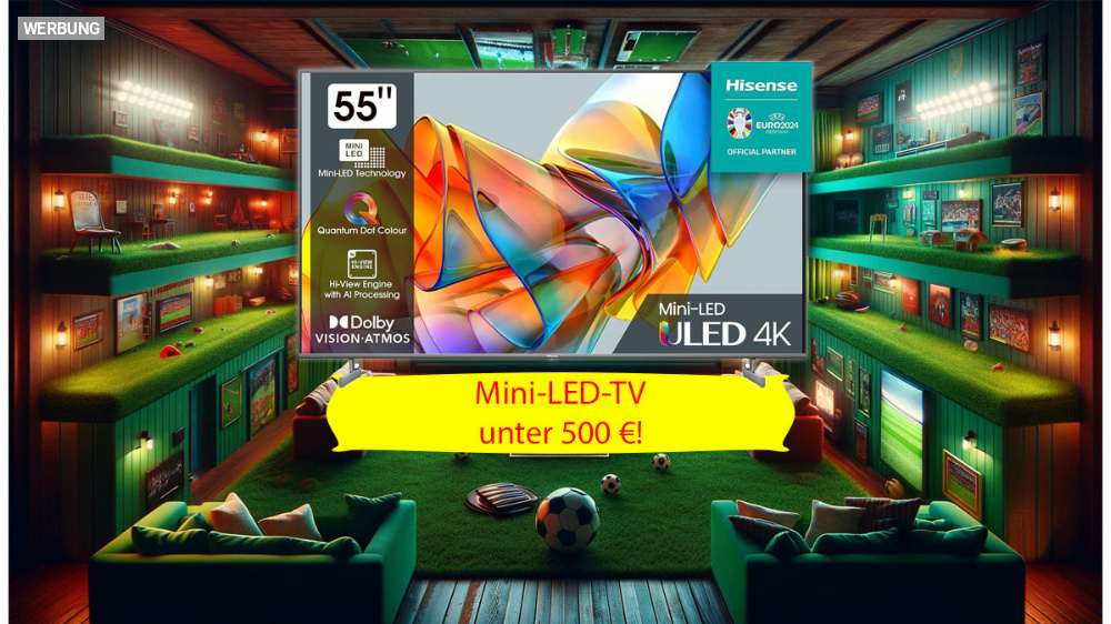 Kann OLED-TV jetzt einpacken? Mini-LED-TV unter 500 Euro bei Amazon