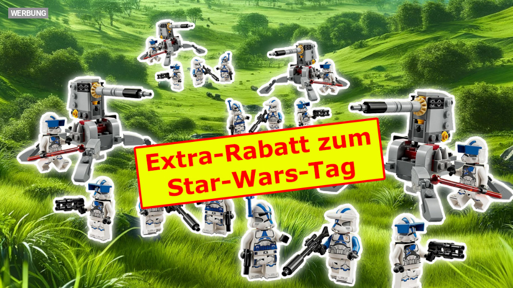 Lego Star Wars Clone Trooper Battle Pack doppelt reduziert: Bestpreis bei Amazon zum Star Wars Day 2024