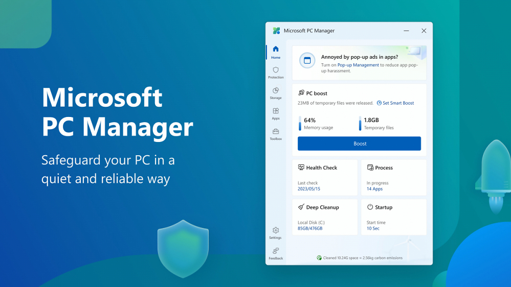 Windows optimieren: Microsoft PC Manager bekommt neues Update