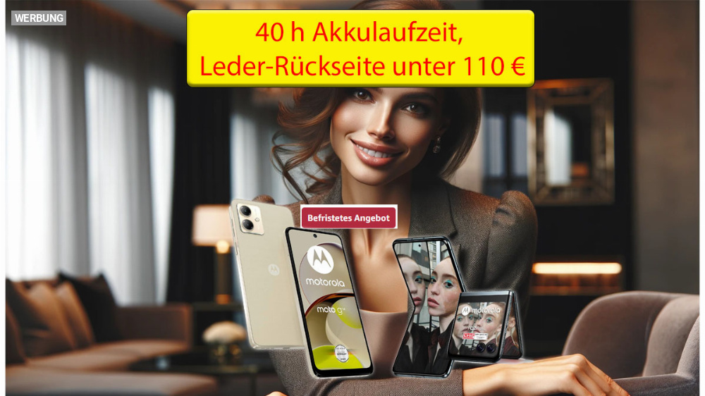 Amazon wirft Motorola raus - 40 Stunden Akkulaufzeit für unter 110 Euro 